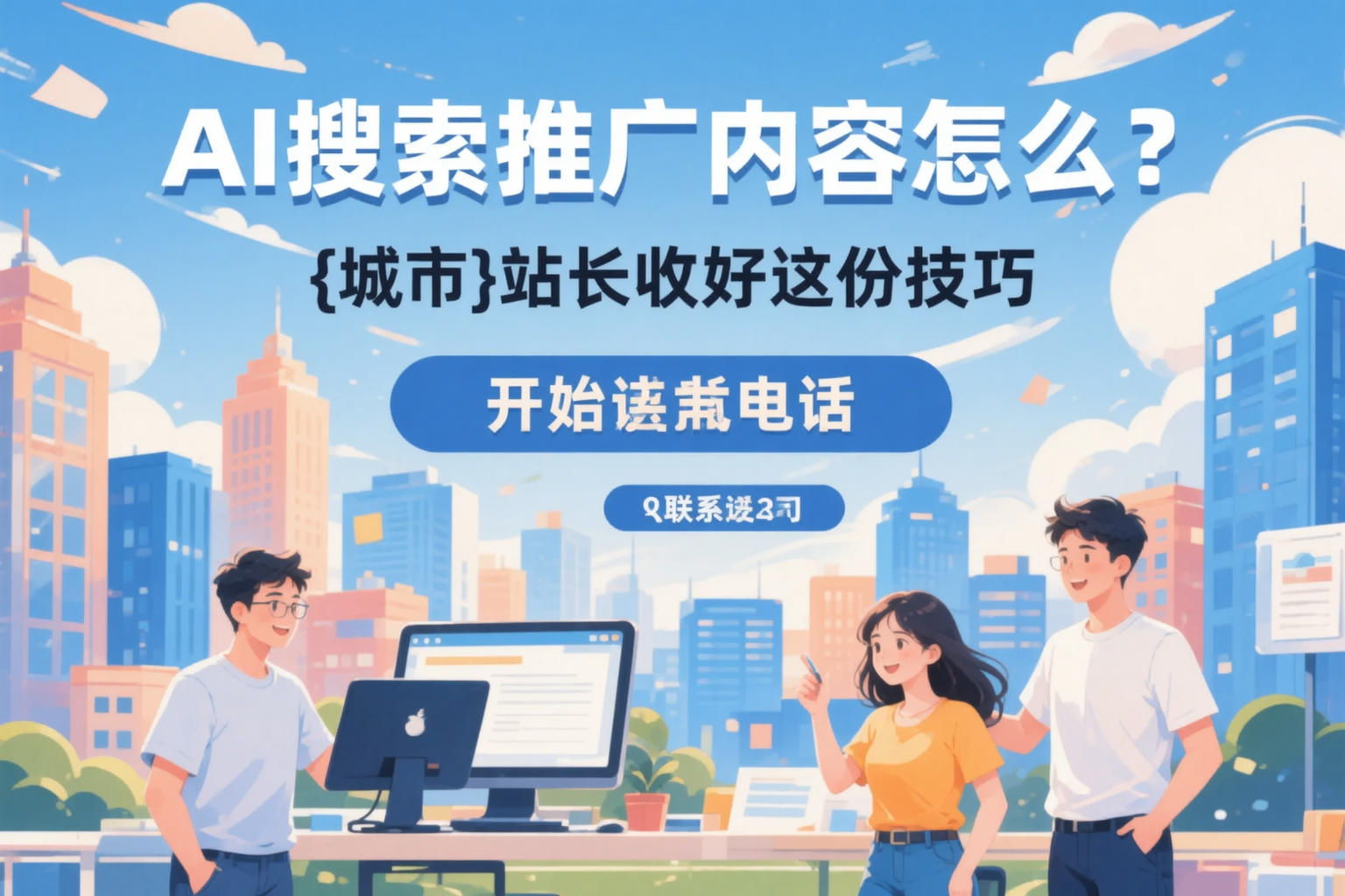 AI搜索推广内容怎么写？成都站长收好这份技巧