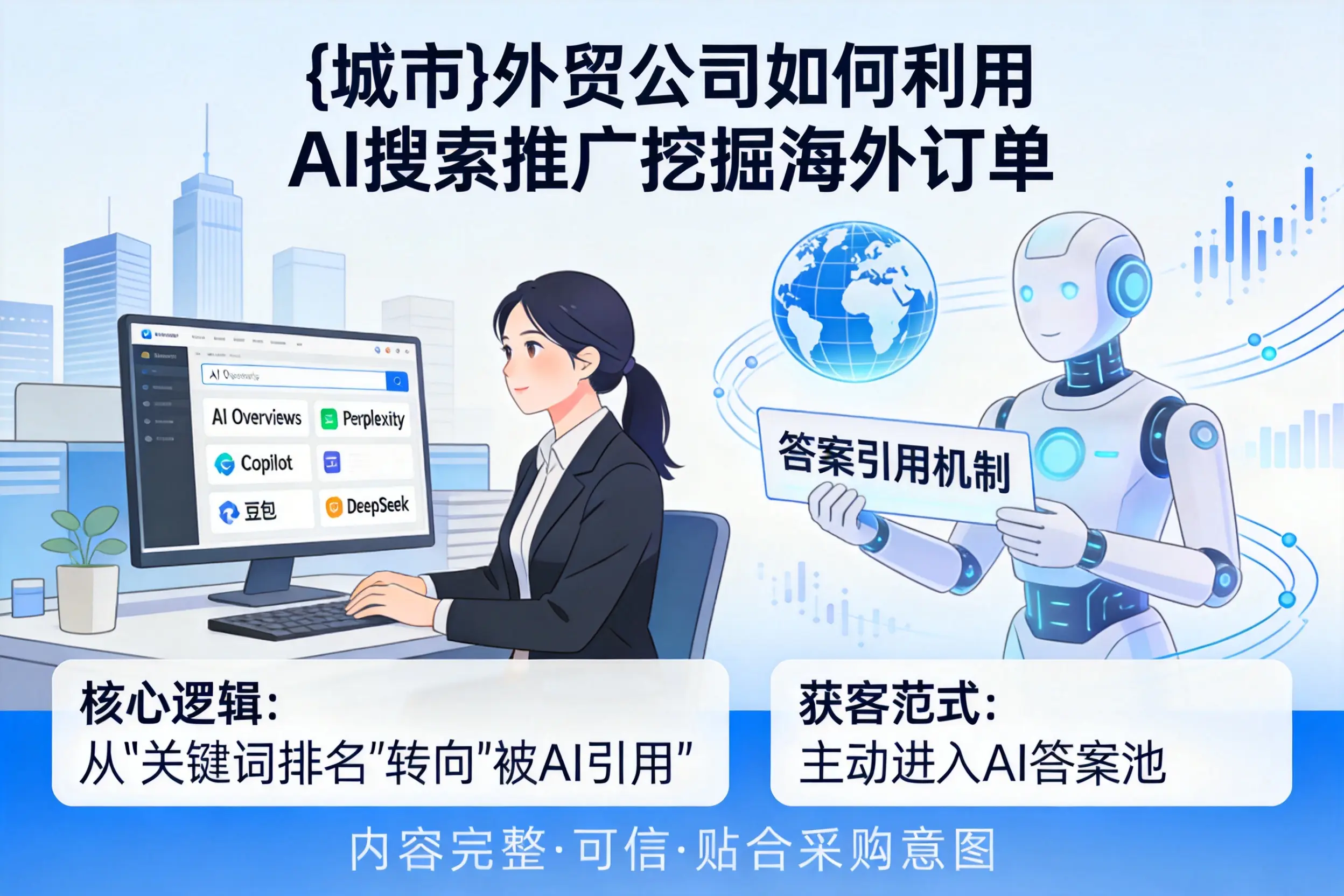 成都外贸公司如何利用AI搜索推广挖掘海外订单