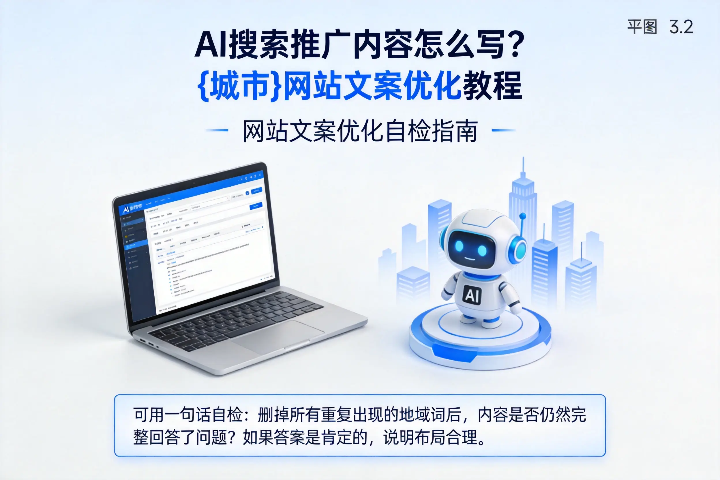 AI搜索推广内容怎么写？成都网站文案优化教程
