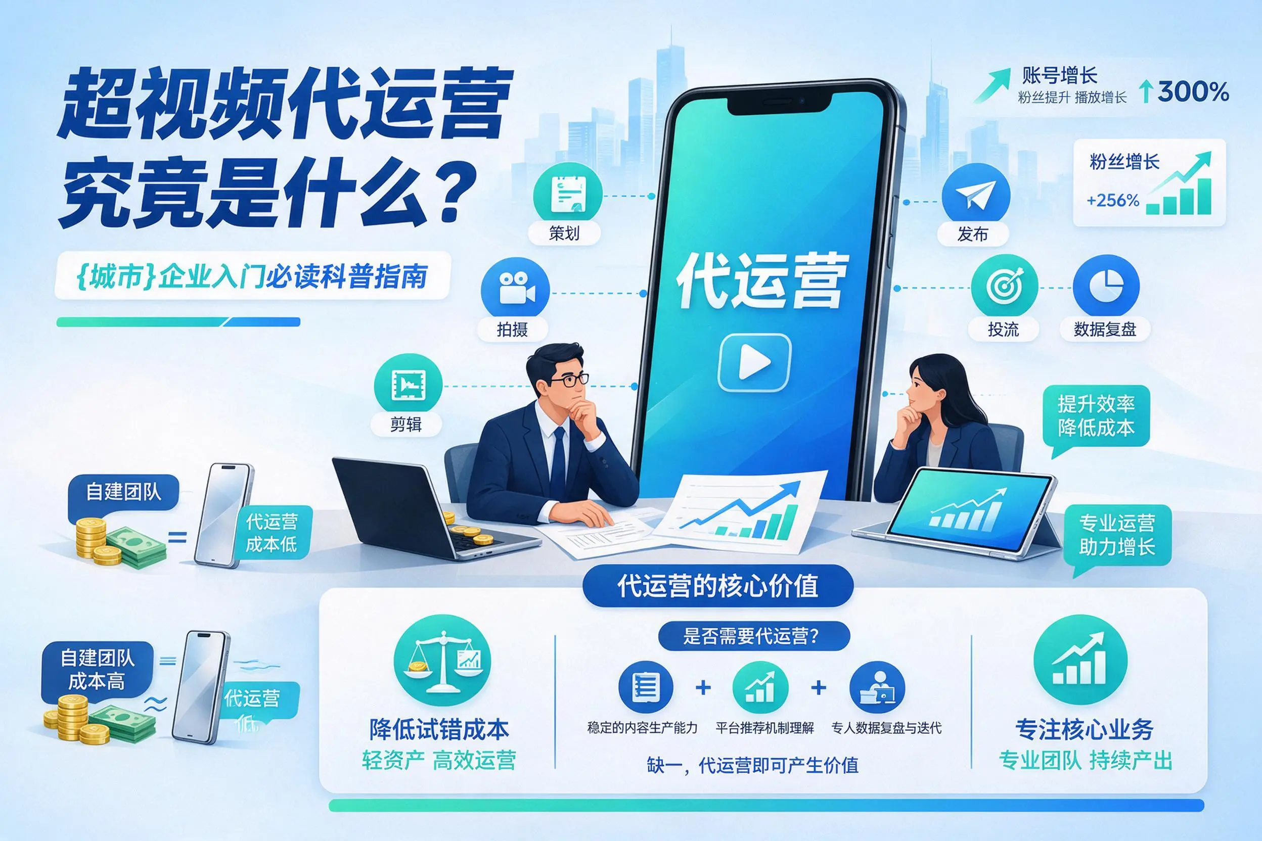 短视频代运营究竟是什么？成都企业入门必读科普指南