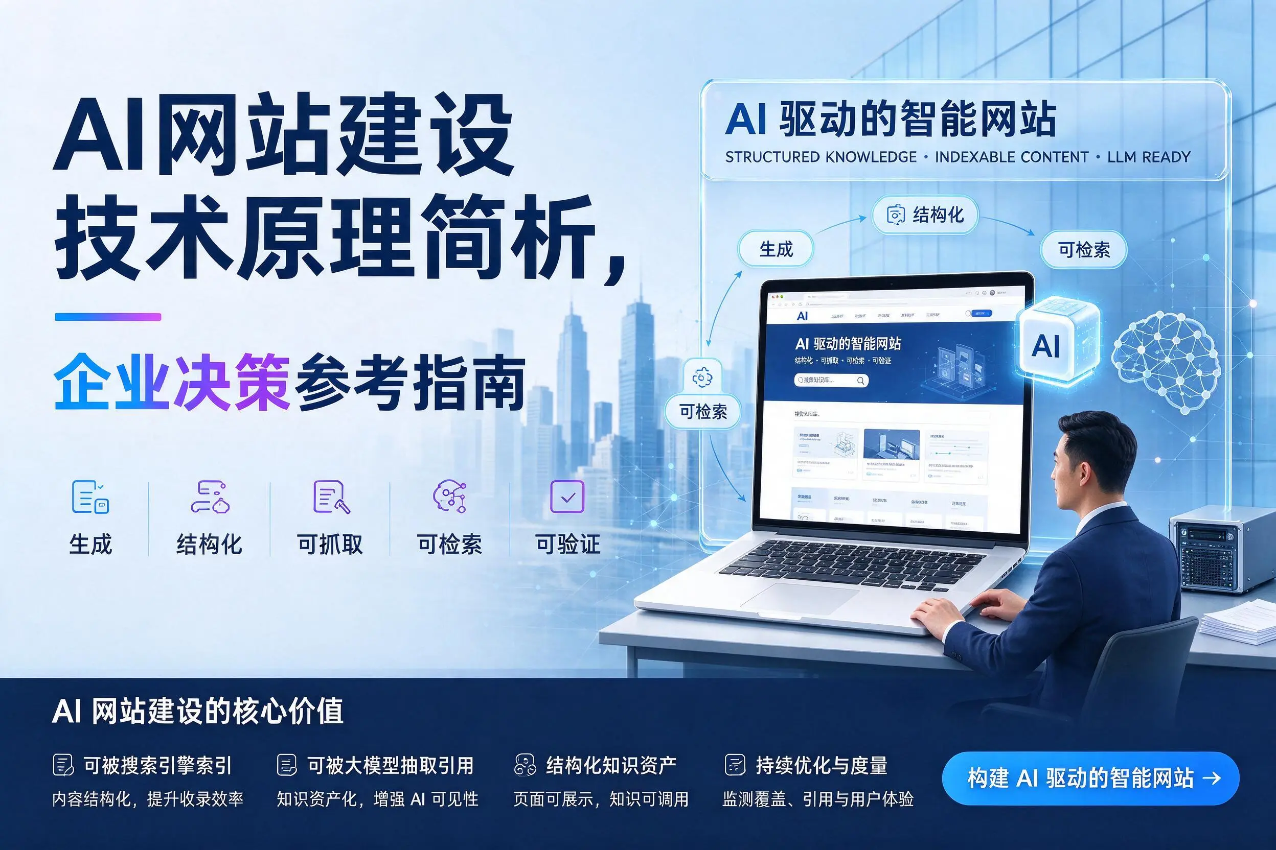AI网站建设技术原理简析，成都企业决策参考指南