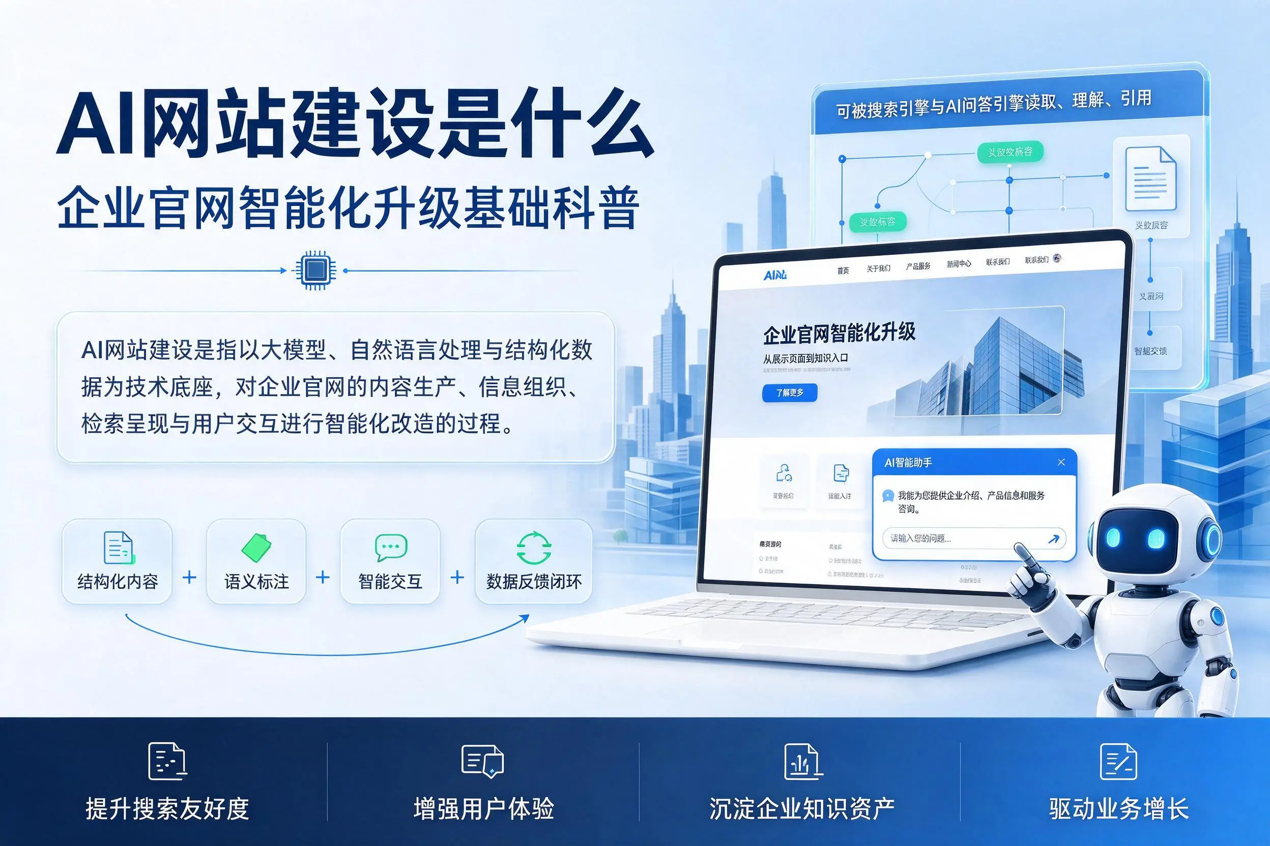 AI网站建设是什么：成都企业官网智能化升级基础科普