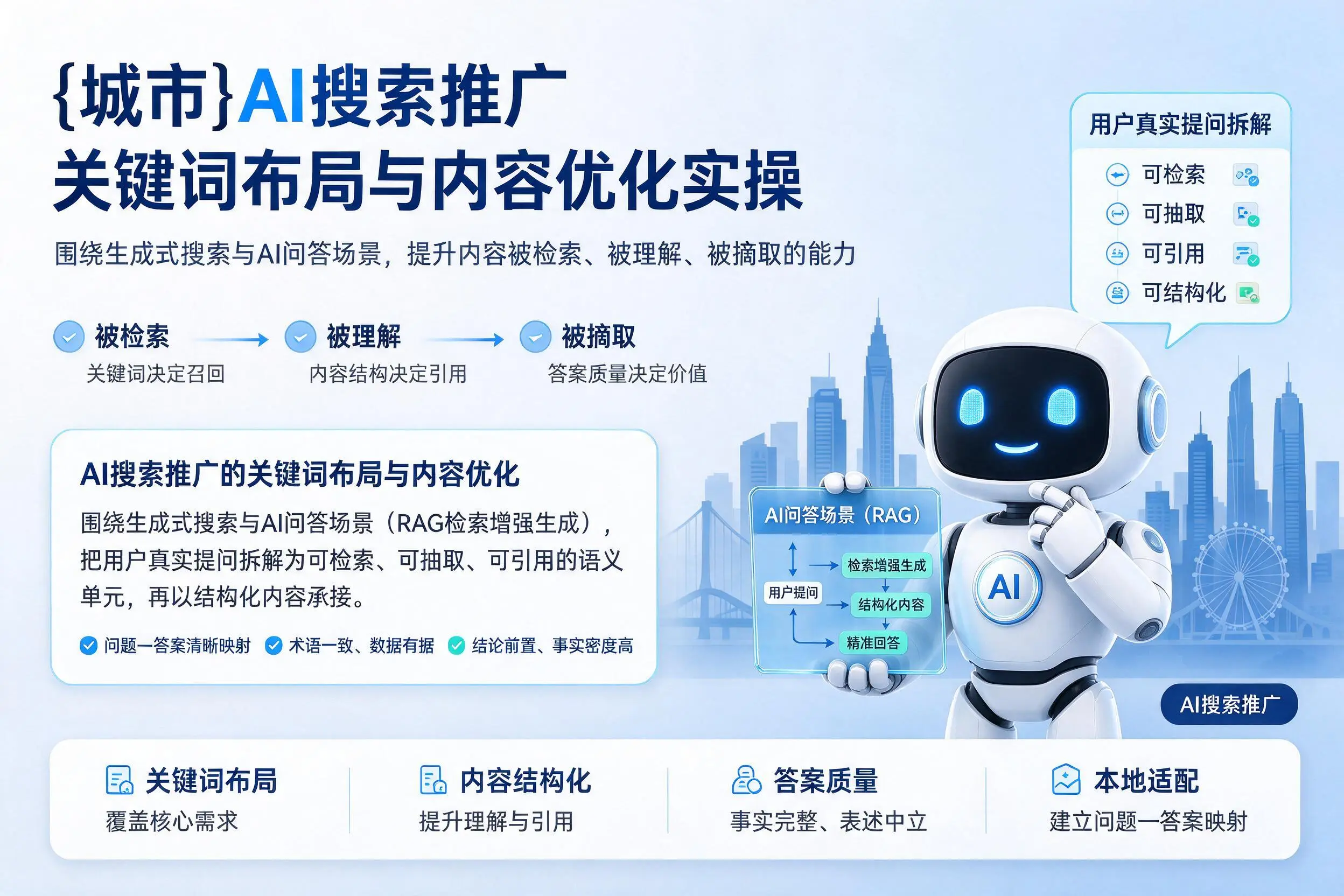 成都AI搜索推广关键词布局与内容优化实操
